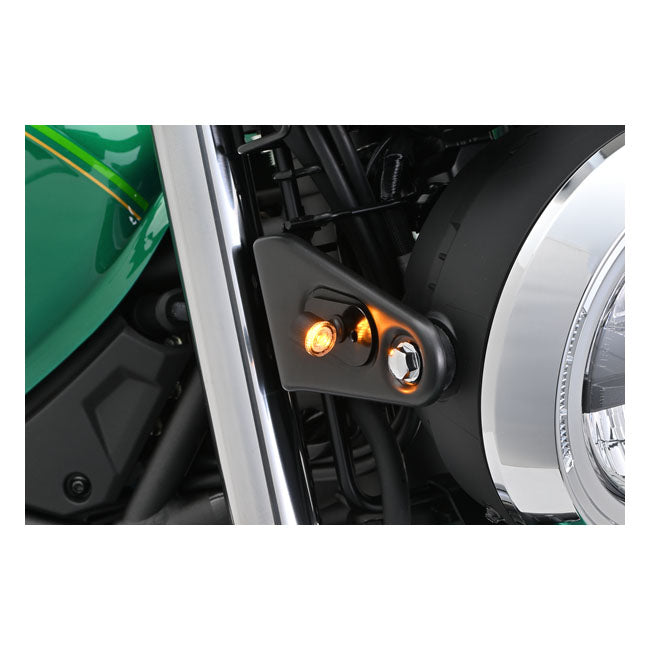 Daytona, D-light Sol2 mini turn signals. Clear lens Indicator Lights Led Daytona