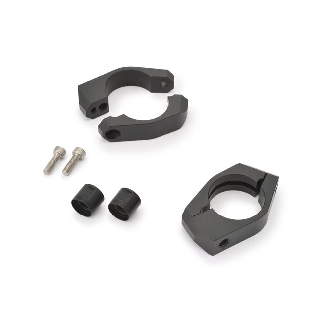 Daytona Aluminium Fork Clamp Set 35 Mm Turn Signals Mounts Daytona