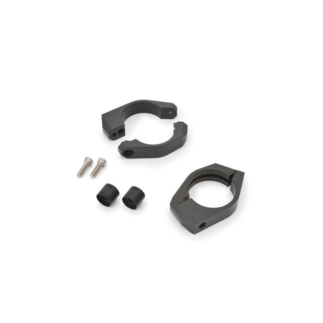 Daytona Aluminium Fork Clamp Set 43 Mm Turn Signals Mounts Daytona