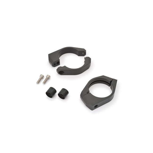 Daytona Aluminium Fork Clamp Set 47 Mm Turn Signals Mounts Daytona
