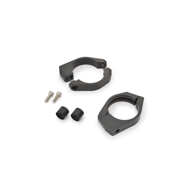 Daytona Aluminium Fork Clamp Set 49 Mm Turn Signals Mounts Daytona