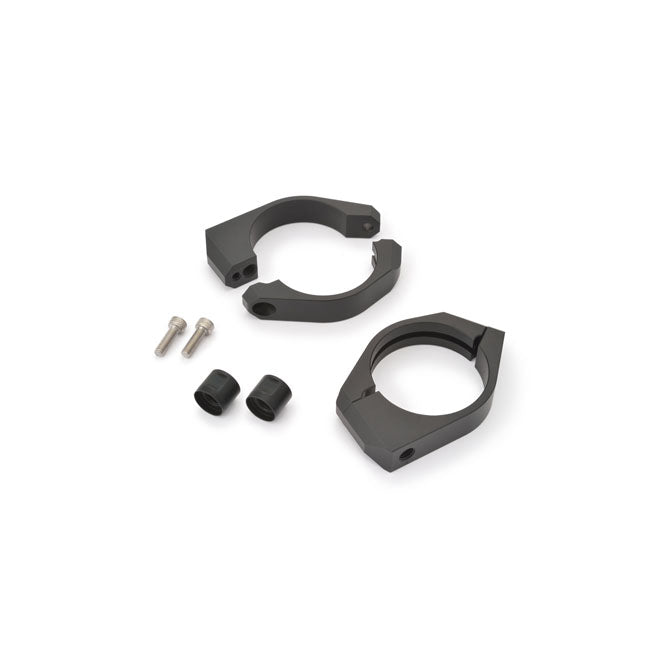 Daytona Aluminium Fork Clamp Set 53 Mm Turn Signals Mounts Daytona