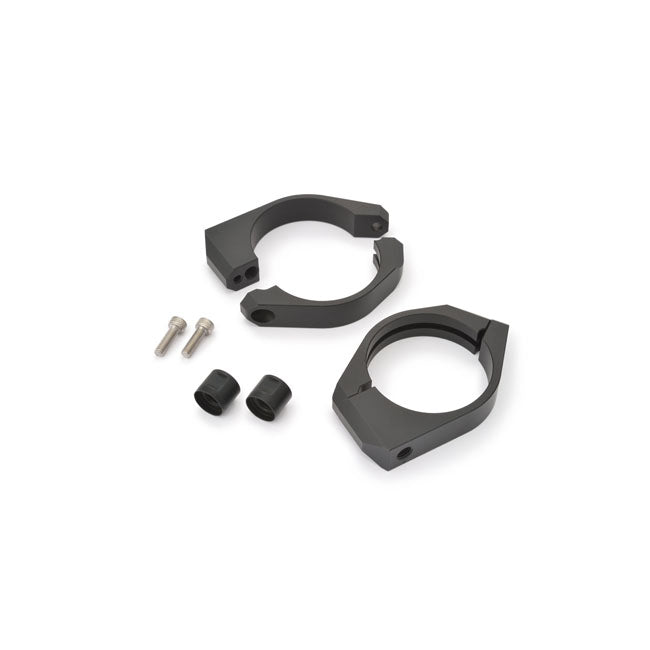 Daytona Aluminium Fork Clamp Set 57 Mm Turn Signals Mounts Daytona