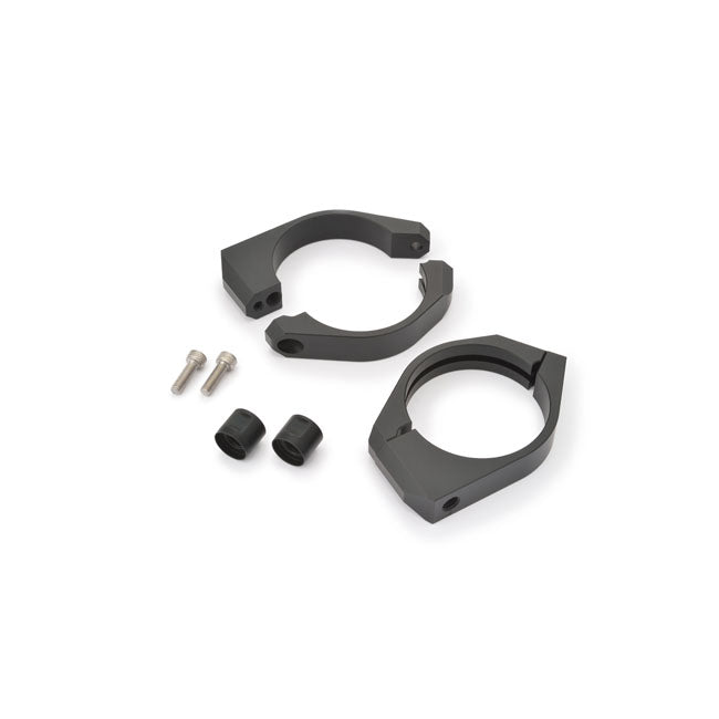 Daytona Aluminium Fork Clamp Set 59 Mm Turn Signals Mounts Daytona
