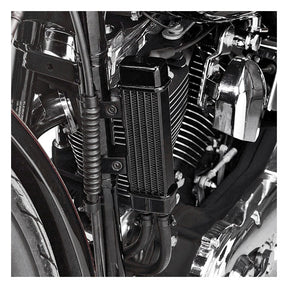 Jagg, oil cooler kit. Vertical mount, 6 row, Slimline Oil Cooler Jagg Oil Coolers