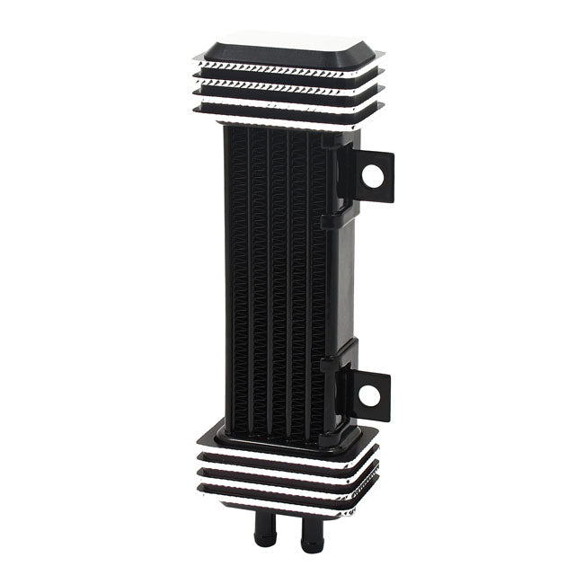 Jagg, oil cooler kit. Vertical mount, 6 row, Deluxe Diamond Oil Cooler Jagg Oil Coolers