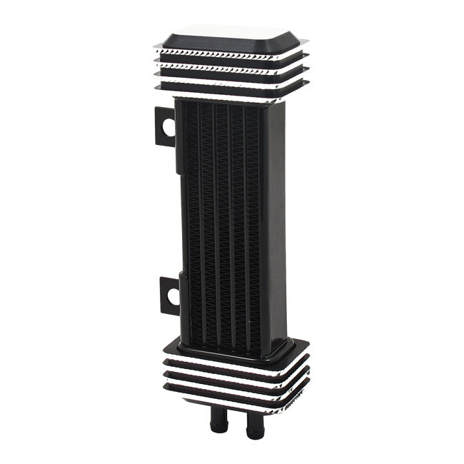 Jagg, oil cooler kit. Vertical mount, 6 row, Deluxe Diamond Oil Cooler Jagg Oil Coolers