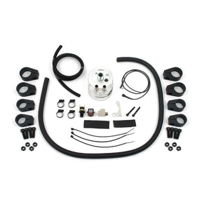 Jagg, oil cooler kit. Vertical mount, 10 row, Fan Oil Cooler Jagg Oil Coolers
