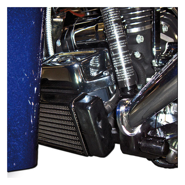 Jagg, oil cooler kit. Low mount - Horizontal - 10 row Oil Cooler Jagg Oil Coolers