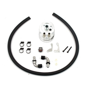Jagg, oil cooler kit. Low mount - Horizontal - 10 row Oil Cooler Jagg Oil Coolers
