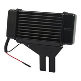 Jagg, oil cooler kit. Low mount - Horizontal - 10 row - Fan Oil Cooler Jagg Oil Coolers