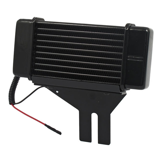 Jagg, oil cooler kit. Low mount - Horizontal - 10 row - Fan Oil Cooler Jagg Oil Coolers