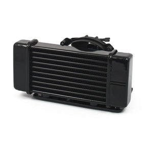 Jagg, oil cooler kit. Low mount - Horizontal - 10 row - Fan Oil Cooler Jagg Oil Coolers