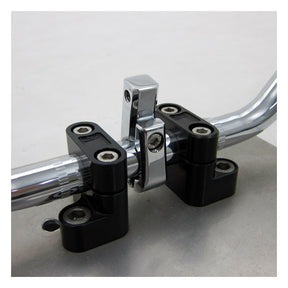 Daytona, universal bracket. Side-mount. 7/8" ID. M8 thread Handlebar Misc Daytona
