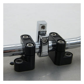 Daytona, universal bracket. Front-mount. 7/8" ID. M10 thread Handlebar Misc Daytona