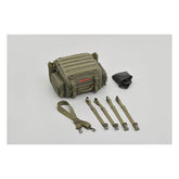 Daytona, HenleyBegins seat bag. 20-26 liter. Khaki Saddlebags Daytona