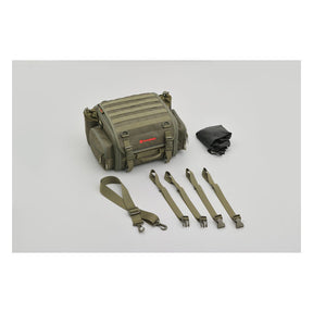 Daytona, HenleyBegins seat bag. 20-26 liter. Khaki Saddlebags Daytona