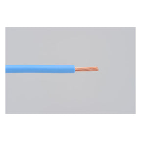 Electrical Wire. 2 Meter 0.75sq. Light Blue Wiring Mcs