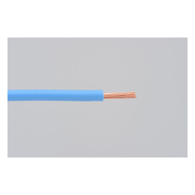 Electrical Wire. 2 Meter 0.75sq. Light Blue Wiring Mcs