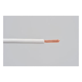 Electrical Wire. 2 Meter 0.75sq. White Wiring Mcs