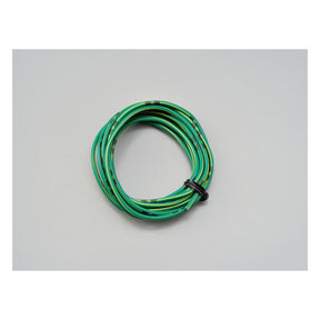 Electrical Wire. 2 Meter 0.75sq. Green/Yellow Wiring Mcs