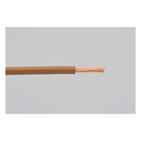 Electrical Wire. 2 Meter 0.75sq. Brown Wiring Mcs