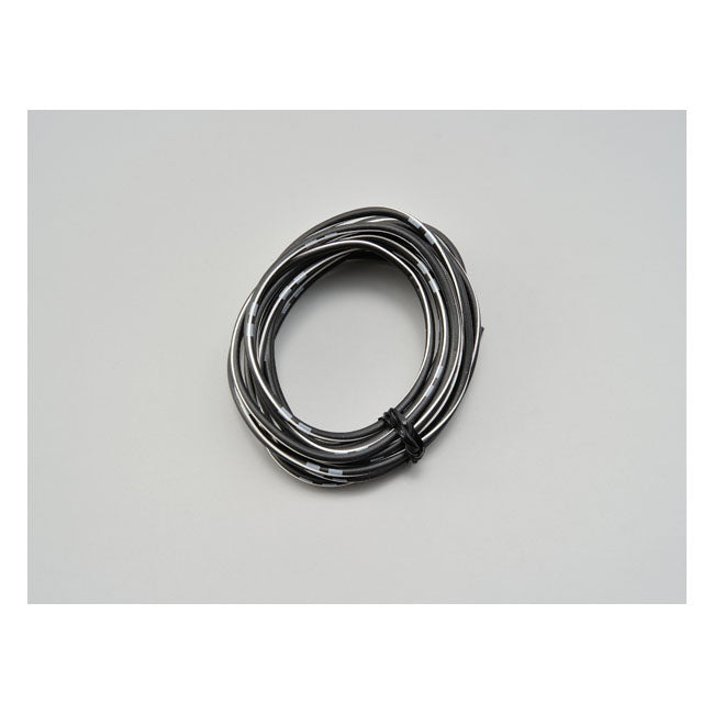 Electrical Wire. 2 Meter 0.75sq. Black/White Wiring Mcs