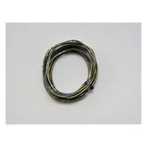 Electrical Wire. 2 Meter 0.75sq. Black/Yellow Wiring Mcs