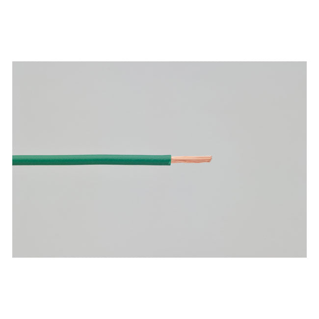 Electrical Wire. 1 Meter 1.25 Sq. Mm. Green Wiring Mcs