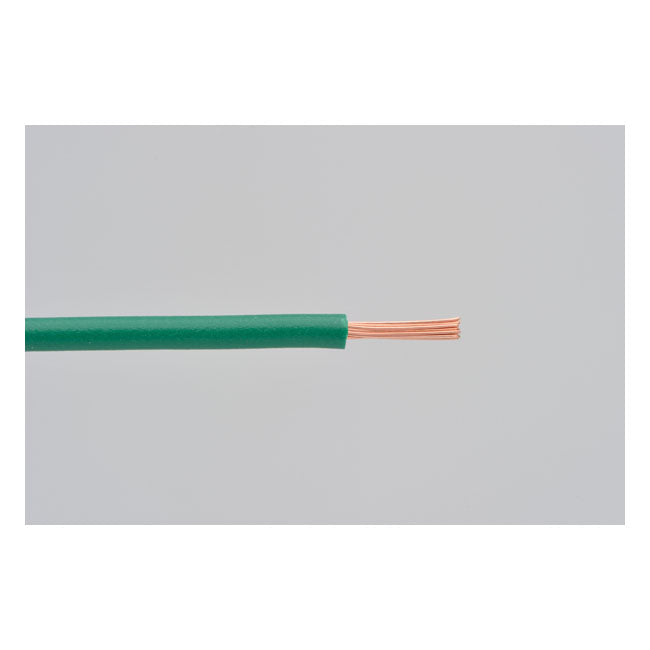 Electrical Wire. 2 Meter 0.5sq. Green Wiring Mcs