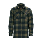 Lumberjack Flannel Shirt Checkered Black/Olive Shirts Army Surplus