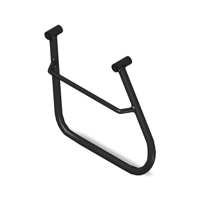 Long Ride, Saddlebag Holder. Black Touring Luggage Longride