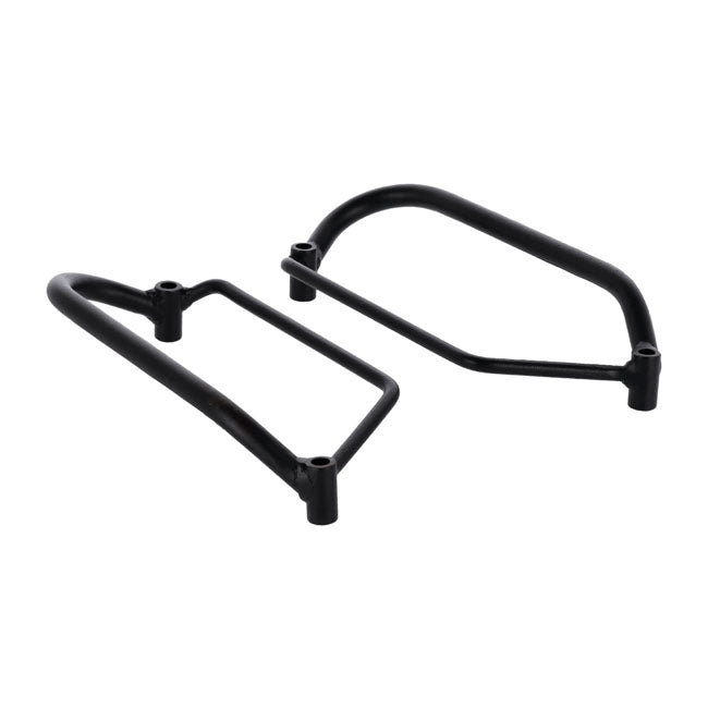 Long Ride, Saddlebag Holder. Black Touring Luggage Longride