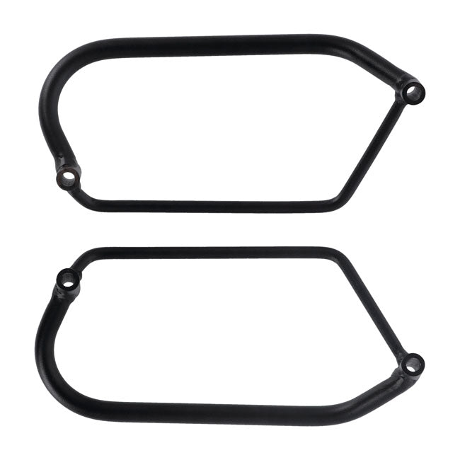 Long Ride, Saddlebag Holder. Black Touring Luggage Longride