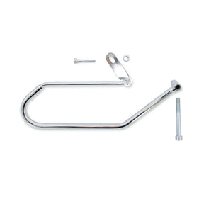 Long Ride, Saddlebag Holder. Chrome Touring Luggage Longride
