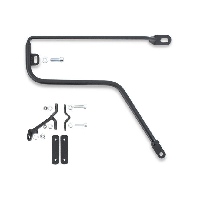Long Ride, Saddlebag Holder. Black Touring Luggage Longride
