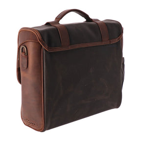 Longride, Click On Classic Saddlebag Waxed Cotton. Khaki Touring Luggage Longride