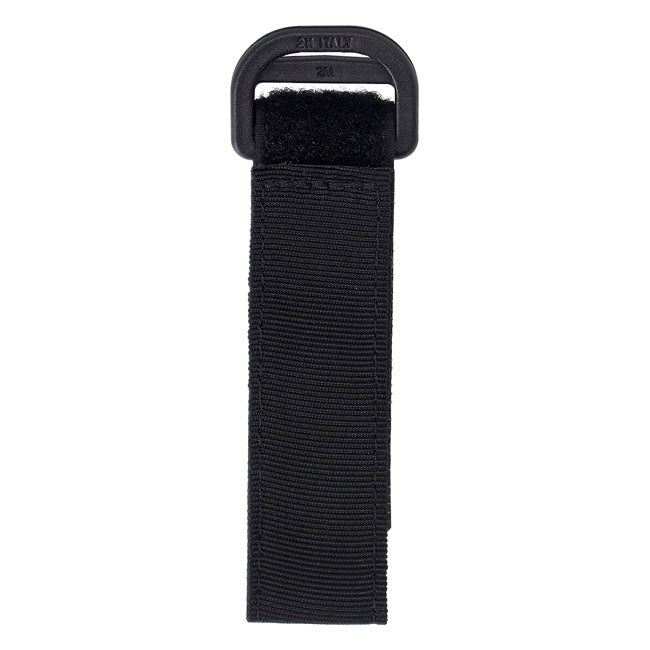 Longride, 25mm Hook & Loop Mount Strap. Black Touring Luggage Longride