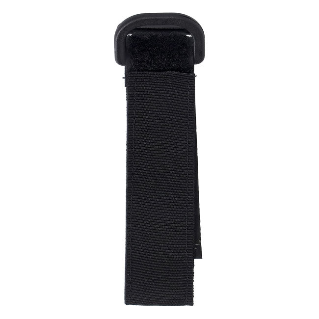 Longride, 30mm Hook & Loop Mount Strap. Black Touring Luggage Longride