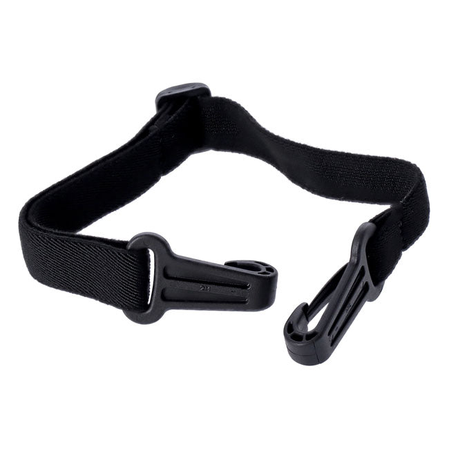 Longride, Flat Bungee Cord. Short. Black Touring Luggage Longride