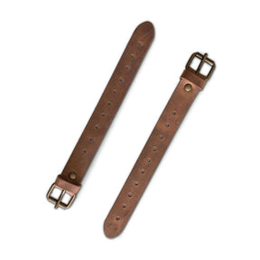 Longride, Saddlebag Belt Extender. Brown Touring Luggage Longride