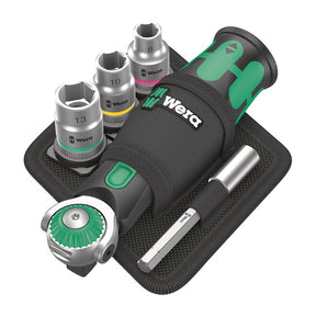 Wera, Zyklop Pocket set 2 with Metric sockets T-Handles Wera