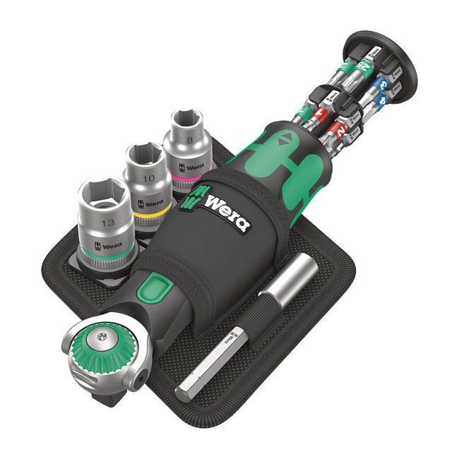 Wera, Zyklop Pocket set 2 with Metric sockets T-Handles Wera