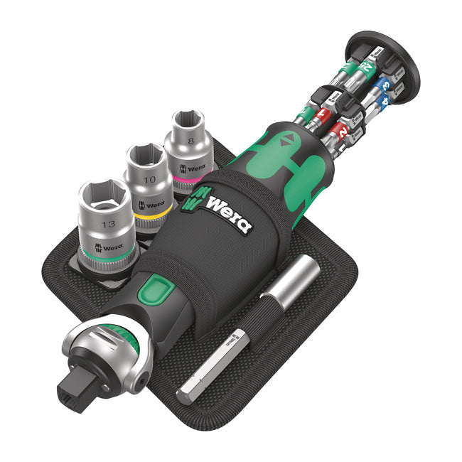 Wera, Zyklop Pocket set 2 with Metric sockets T-Handles Wera