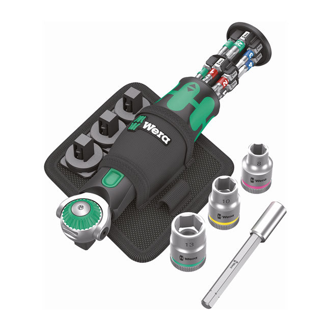 Wera, Zyklop Pocket set 2 with Metric sockets T-Handles Wera