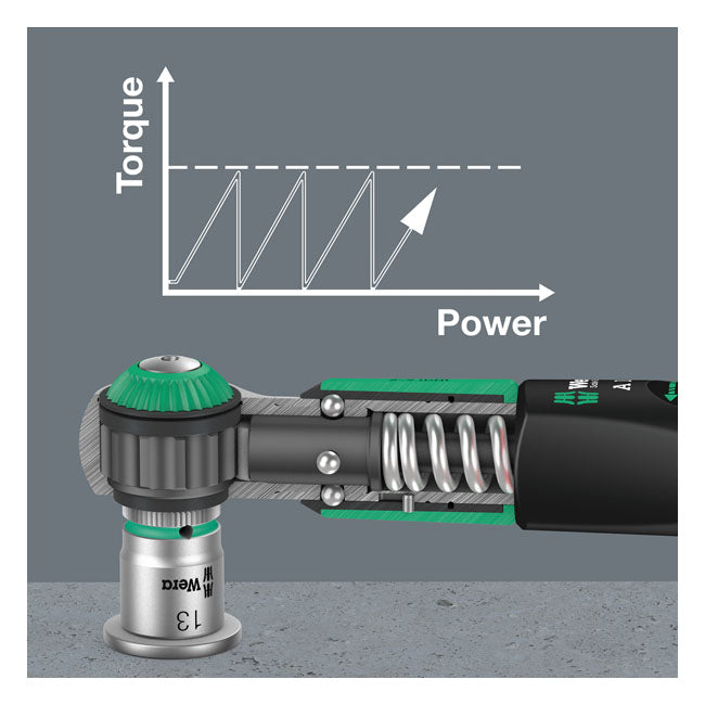 Wera, Safe-Torque A1 adjustable torque wrench 1/4" T-Handles Wera