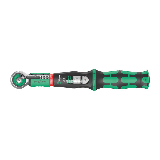 Wera, Safe-Torque A1 adjustable torque wrench 1/4" T-Handles Wera