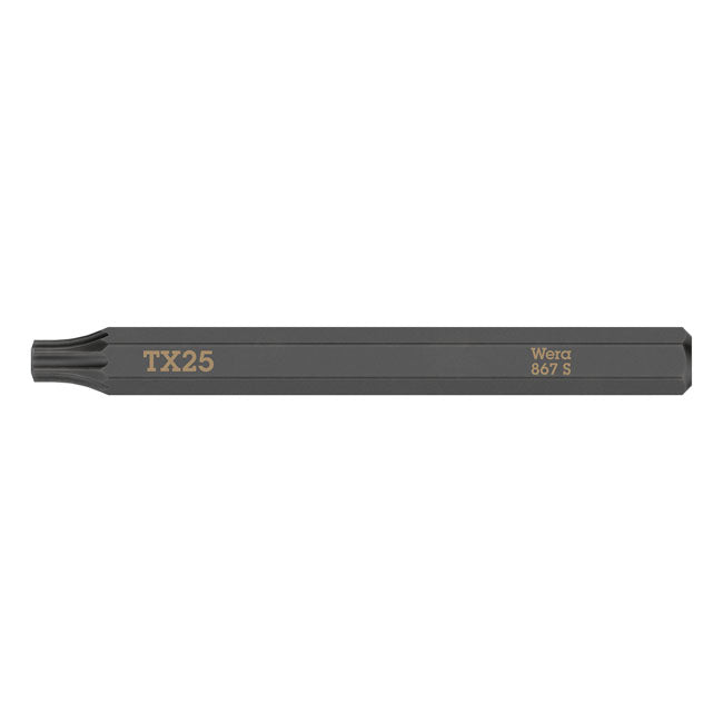 Wera Torx bit for Impact screwdriver TX25 T-Handles Wera