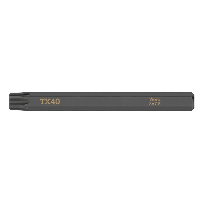 Wera Torx bit for Impact screwdriver TX40 T-Handles Wera