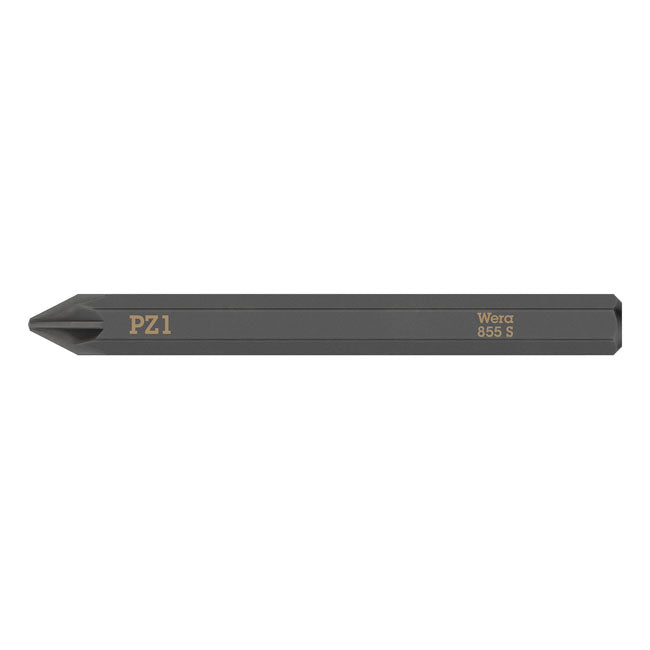 Wera Pozidriv bit for Impact screwdriver PZ1 T-Handles Wera